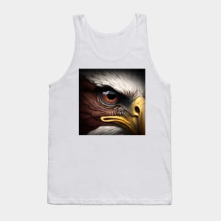 USA, Bald Eagle, America, American Flag, Tank Top